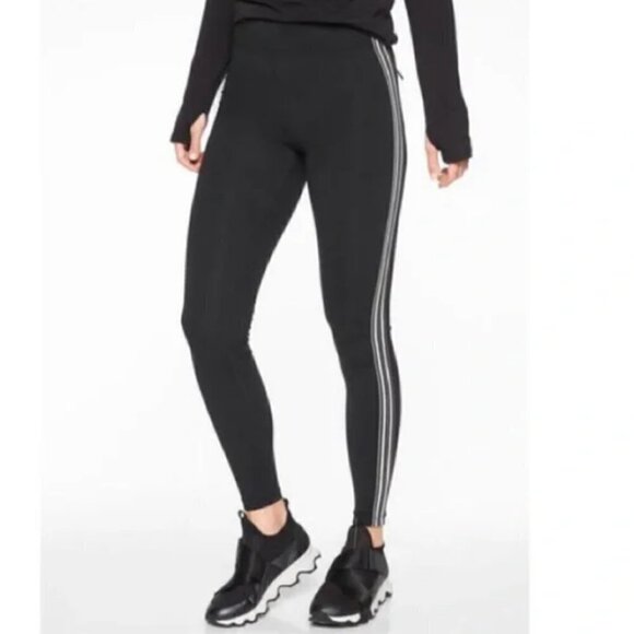 Athleta Track Tux Side Stripe Leggings - Picture 2 of 12
